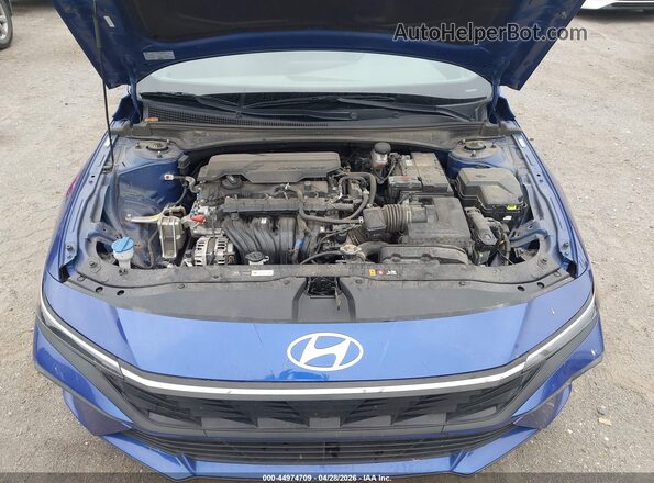 KMHLL4DG1RU789683 2024 HYUNDAI ELANTRA Blue Вид ззаду