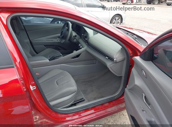 KMHLL4DG2RU792396 2024 HYUNDAI ELANTRA Red წინა სალონის ხედი