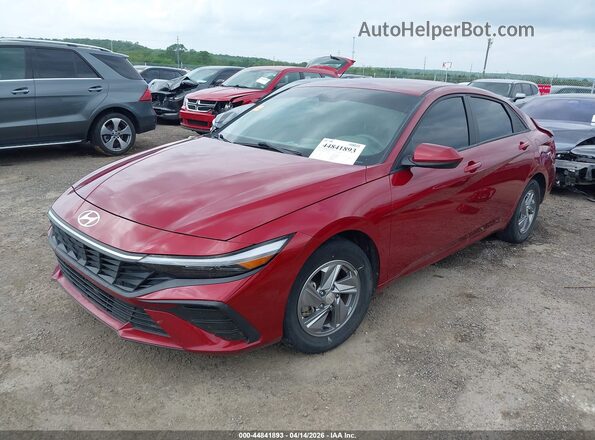 KMHLL4DG2RU792396 2024 HYUNDAI ELANTRA Red წინა მარცხენა ხედი სამი მეოთხედიდან