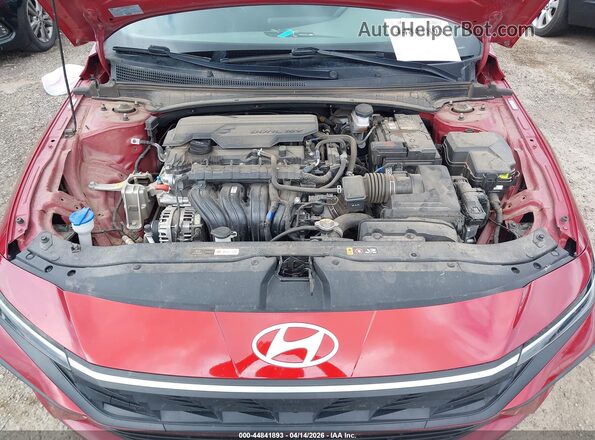 KMHLL4DG2RU792396 2024 HYUNDAI ELANTRA Red უკანა ხედი