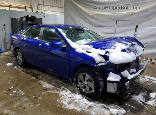 KMHLL4DG2SU867751 2025 HYUNDAI ELANTRA Синий Передняя правая четверть