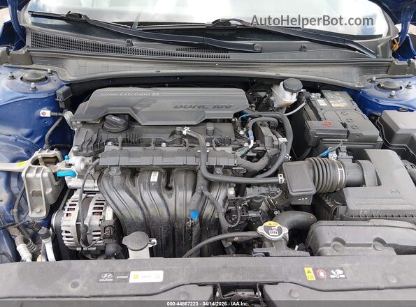 KMHLL4DG3SU857701 2025 HYUNDAI ELANTRA Синий Вид сзади