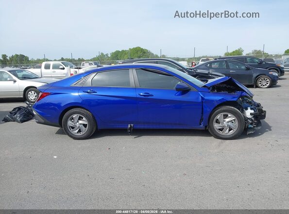 KMHLL4DG6RU689661 2024 HYUNDAI ELANTRA Blue Widok wnętrza z tyłu