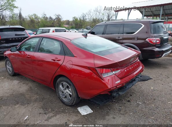 KMHLL4DG7RU841611 2024 HYUNDAI ELANTRA Red Trasero izquierdo