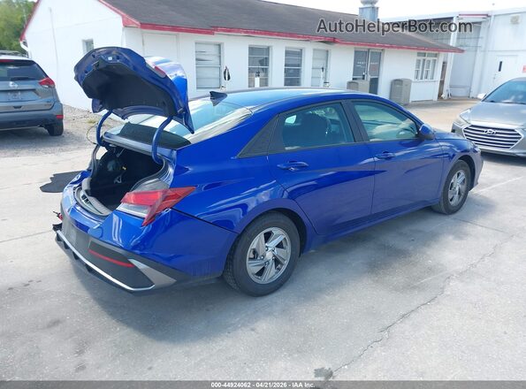 KMHLL4DG8RU726788 2024 HYUNDAI ELANTRA Blue Trasero derecho