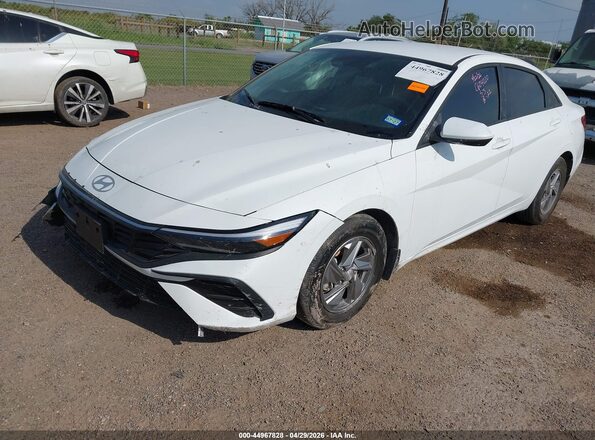 KMHLL4DG9SU015154 2025 HYUNDAI ELANTRA White წინა ხედი