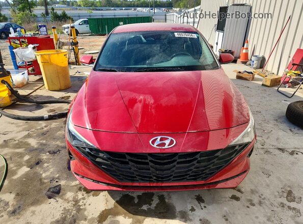 KMHLM4AG1MU210380 2021 HYUNDAI ELANTRA Red 