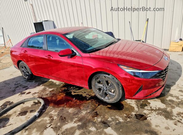 KMHLM4AG1MU210380 2021 HYUNDAI ELANTRA Red 