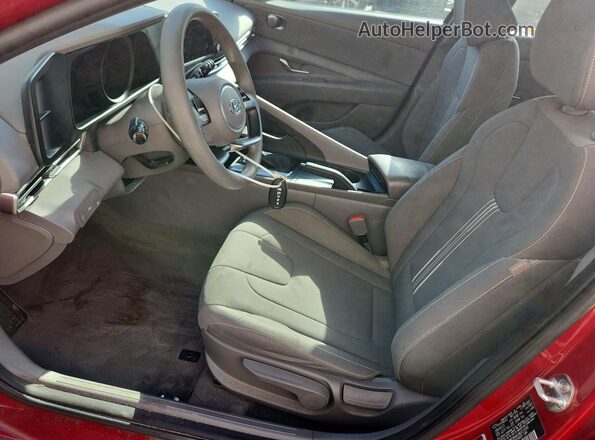 KMHLM4AG1MU210380 2021 HYUNDAI ELANTRA Red 