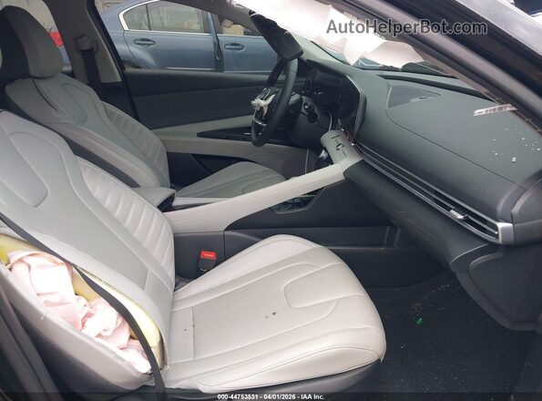 KMHLP4DGXRU739675 2024 HYUNDAI ELANTRA Black Front interior view