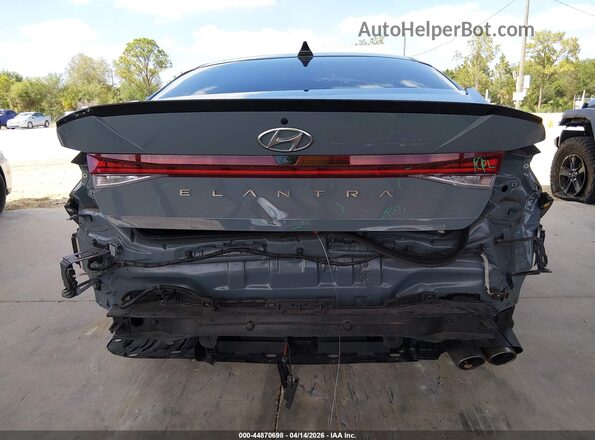 KMHLR4AF2PU450261 2023 HYUNDAI ELANTRA Gray Դիմացի տեսք
