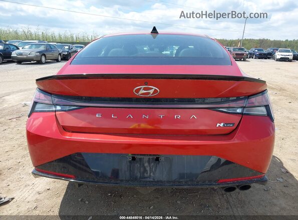 KMHLR4AF4MU177772 2021 HYUNDAI ELANTRA Red 