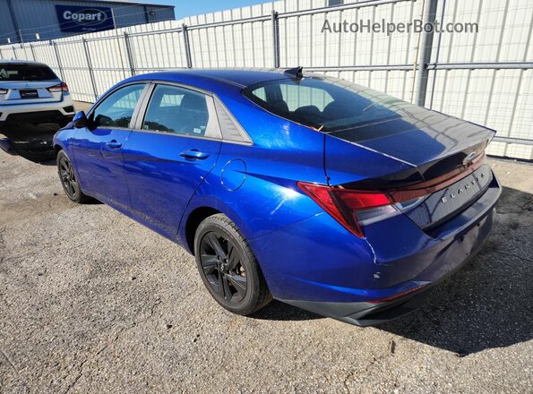 KMHLS4AG0MU182352 2021 HYUNDAI ELANTRA Blue 