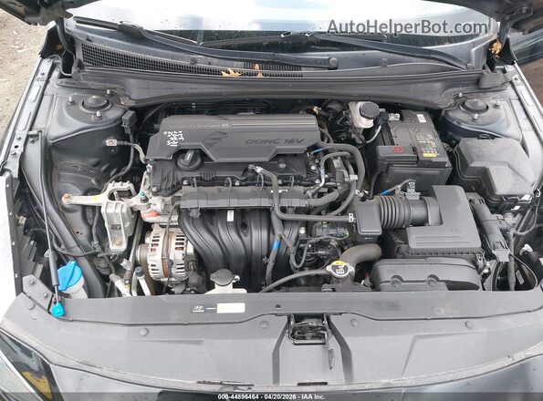 KMHLS4AG1MU212023 2021 HYUNDAI ELANTRA Black Հետևի տեսք
