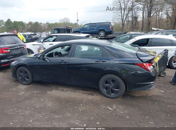 KMHLS4AG1MU212023 2021 HYUNDAI ELANTRA Black Սալոնի 360 աստիճան տեսք