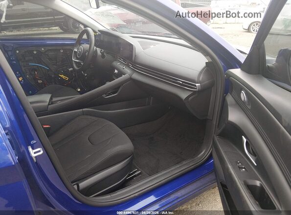 KMHLS4AG2PU490014 2023 HYUNDAI ELANTRA Blue Սալոնի դիմացի տեսք
