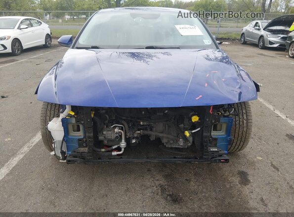 KMHLS4AG2PU490014 2023 HYUNDAI ELANTRA Blue Դիմացի տեսք