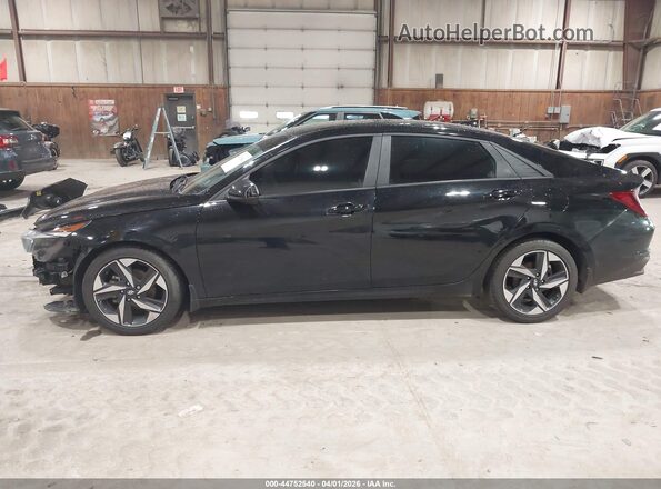 KMHLS4AG3PU604568 2023 HYUNDAI ELANTRA Black 