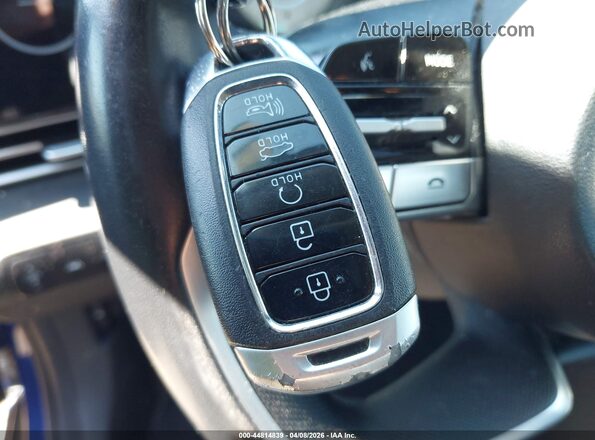 KMHLS4AG3PU617241 2023 HYUNDAI ELANTRA Dark Blue Widok deski rozdzielczej