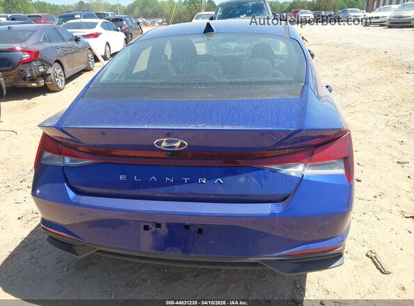 KMHLS4AG4NU283489 2022 HYUNDAI ELANTRA Blue 