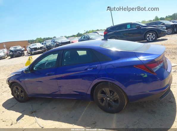 KMHLS4AG4NU283489 2022 HYUNDAI ELANTRA Blue სალონის 360-გრადუსიანი ხედი