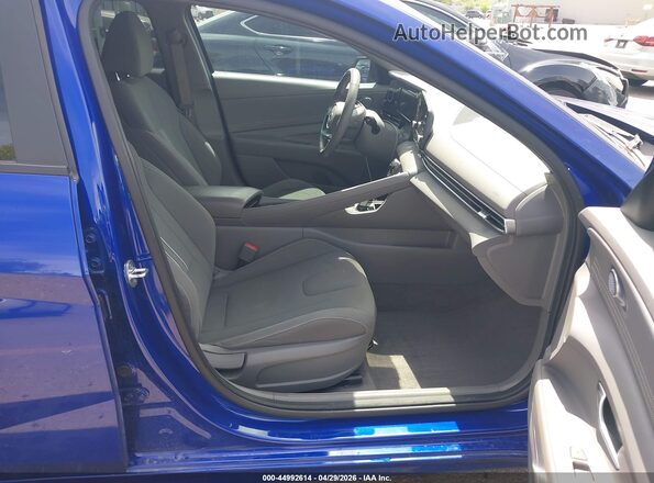 KMHLS4AG8MU103512 2021 HYUNDAI ELANTRA Blue Front interior view