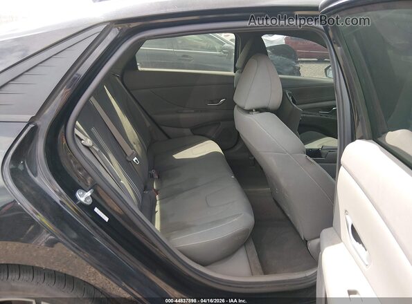 KMHLS4AG9PU567865 2023 HYUNDAI ELANTRA Black VIN კოდის სტიკერის ხედი