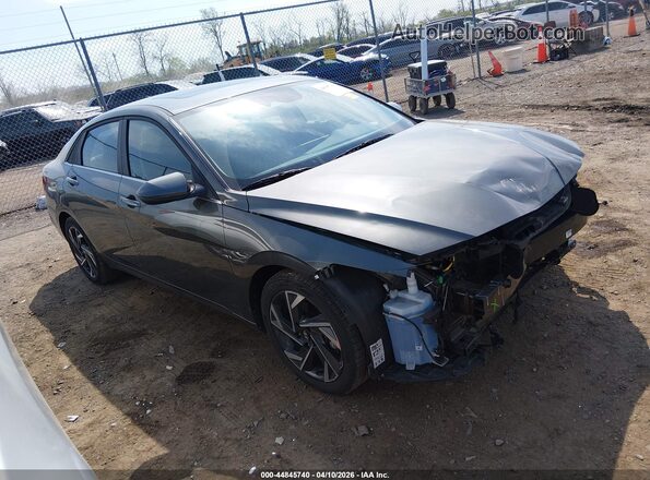KMHLS4DG0RU836172 2024 HYUNDAI ELANTRA Gray 360 interior view