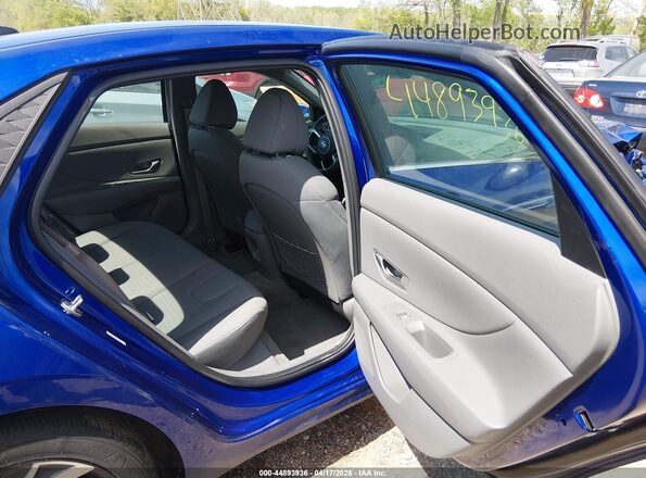 KMHLS4DG1RU698187 2024 HYUNDAI ELANTRA Blue Vista de la etiqueta del VIN