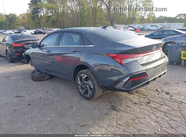 KMHLS4DG2SU876369 2025 HYUNDAI ELANTRA Gray Trasero izquierdo