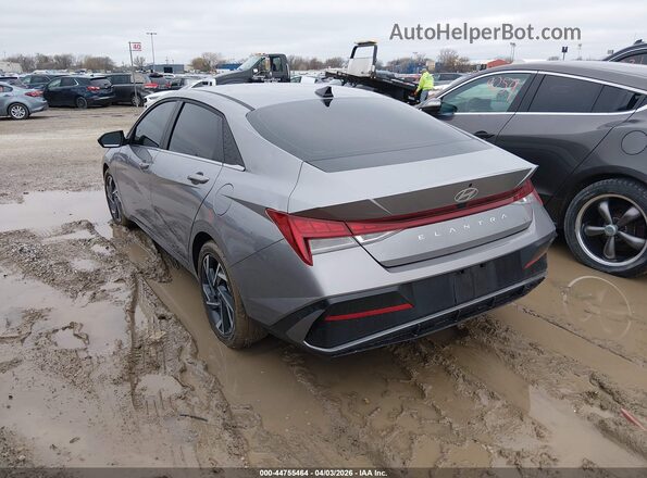 KMHLS4DG2SU990579 2025 HYUNDAI ELANTRA Silver Trasero izquierdo