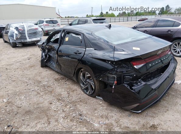 KMHLS4DG3RU746630 2024 HYUNDAI ELANTRA Black უკანა მარცხენა