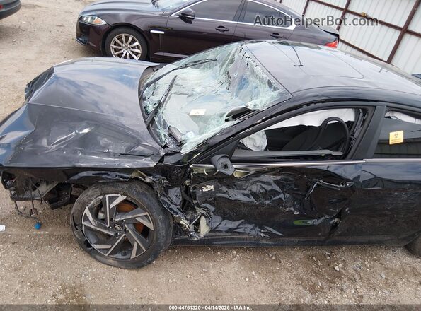 KMHLS4DG3RU746630 2024 HYUNDAI ELANTRA Black წინა ხედი