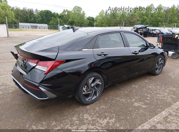 KMHLS4DG4RU717296 2024 HYUNDAI ELANTRA Black Tył prawy