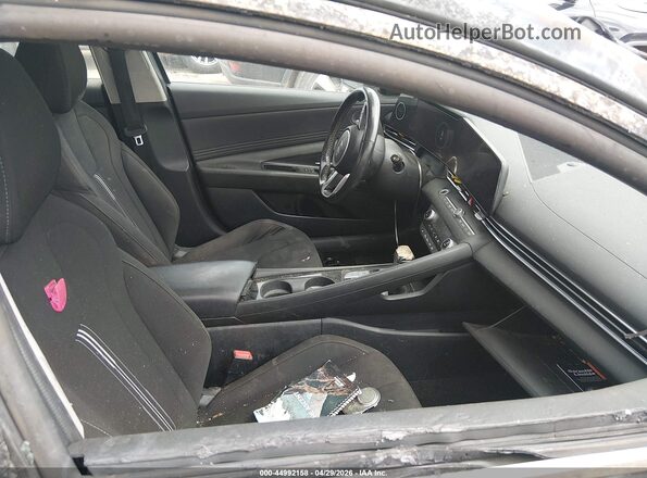 KMHLS4DG6RU656033 2024 HYUNDAI ELANTRA Серый Вид салона спереди