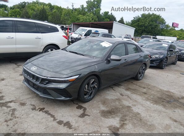 KMHLS4DG6RU656033 2024 HYUNDAI ELANTRA Серый Передняя левая четверть