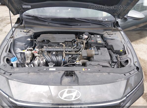 KMHLS4DG6RU656033 2024 HYUNDAI ELANTRA Серый Вид сзади