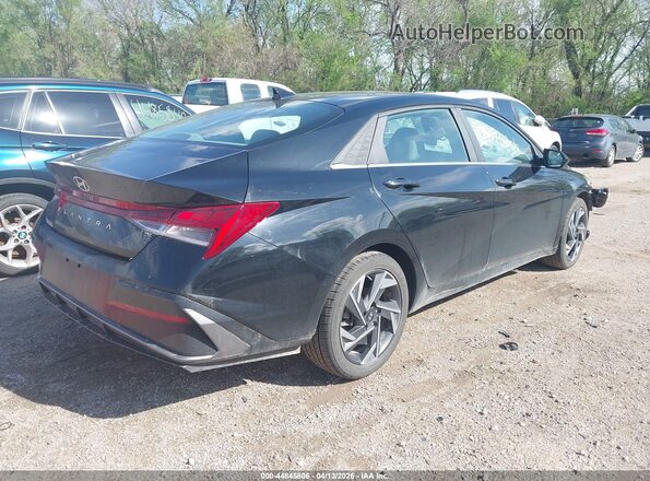 KMHLS4DG7RU751362 2024 HYUNDAI ELANTRA Черный Задняя правая четверть