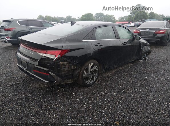 KMHLS4DG7RU753869 2024 HYUNDAI ELANTRA Черный Задняя правая четверть