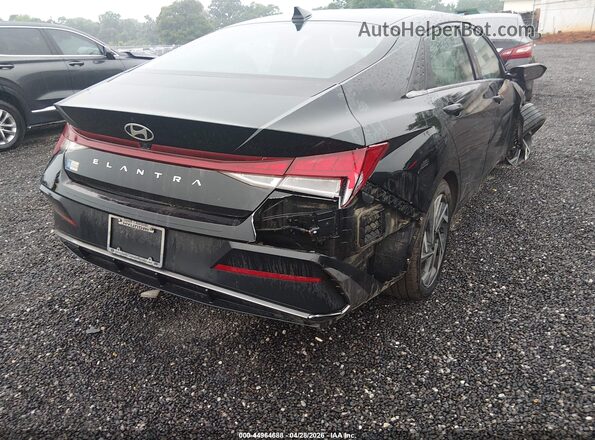 KMHLS4DG7RU753869 2024 HYUNDAI ELANTRA Черный Вид спереди
