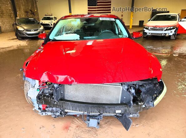 KMHLS4DG7SU017357 2025 HYUNDAI ELANTRA Red Vista frontal