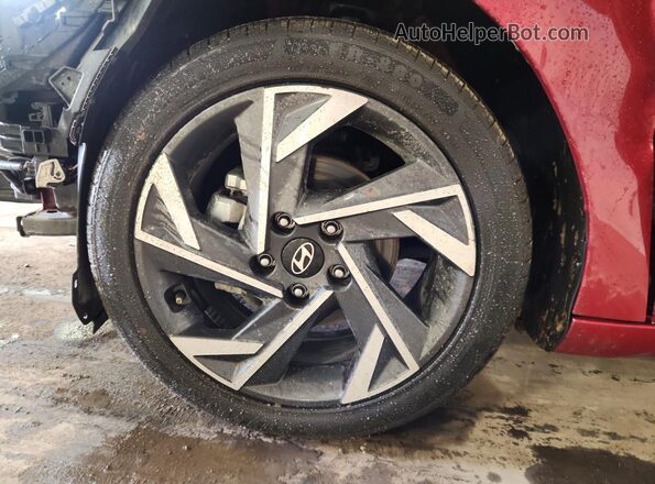 KMHLS4DG7SU017357 2025 HYUNDAI ELANTRA Red 