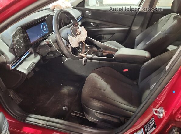KMHLS4DG7SU017357 2025 HYUNDAI ELANTRA Red 