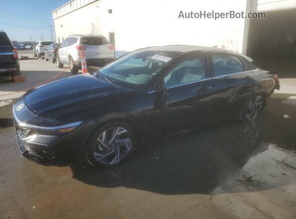 KMHLS4DGXSU910963 2025 HYUNDAI ELANTRA Black 