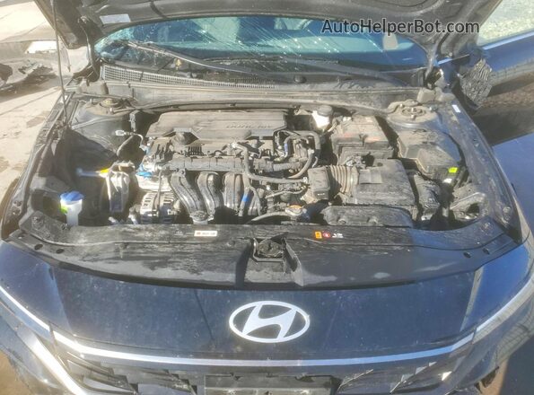 KMHLS4DGXSU910963 2025 HYUNDAI ELANTRA Black Rear interior view