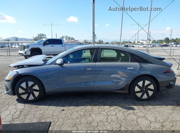 KMHM24AA0SA090804 2025 HYUNDAI IONIQ 6 Gray Widok wnętrza z tyłu