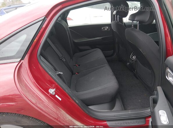 KMHM24AC4SA093545 2025 HYUNDAI IONIQ 6 Red VIN sticker view