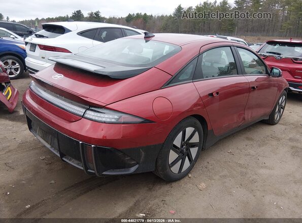 KMHM24AC4SA093545 2025 HYUNDAI IONIQ 6 Red Rear right
