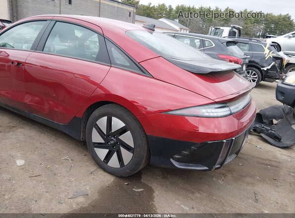 KMHM24AC4SA093545 2025 HYUNDAI IONIQ 6 Red Rear left