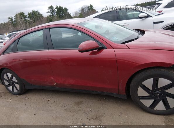 KMHM24AC4SA093545 2025 HYUNDAI IONIQ 6 Red 360 interior view